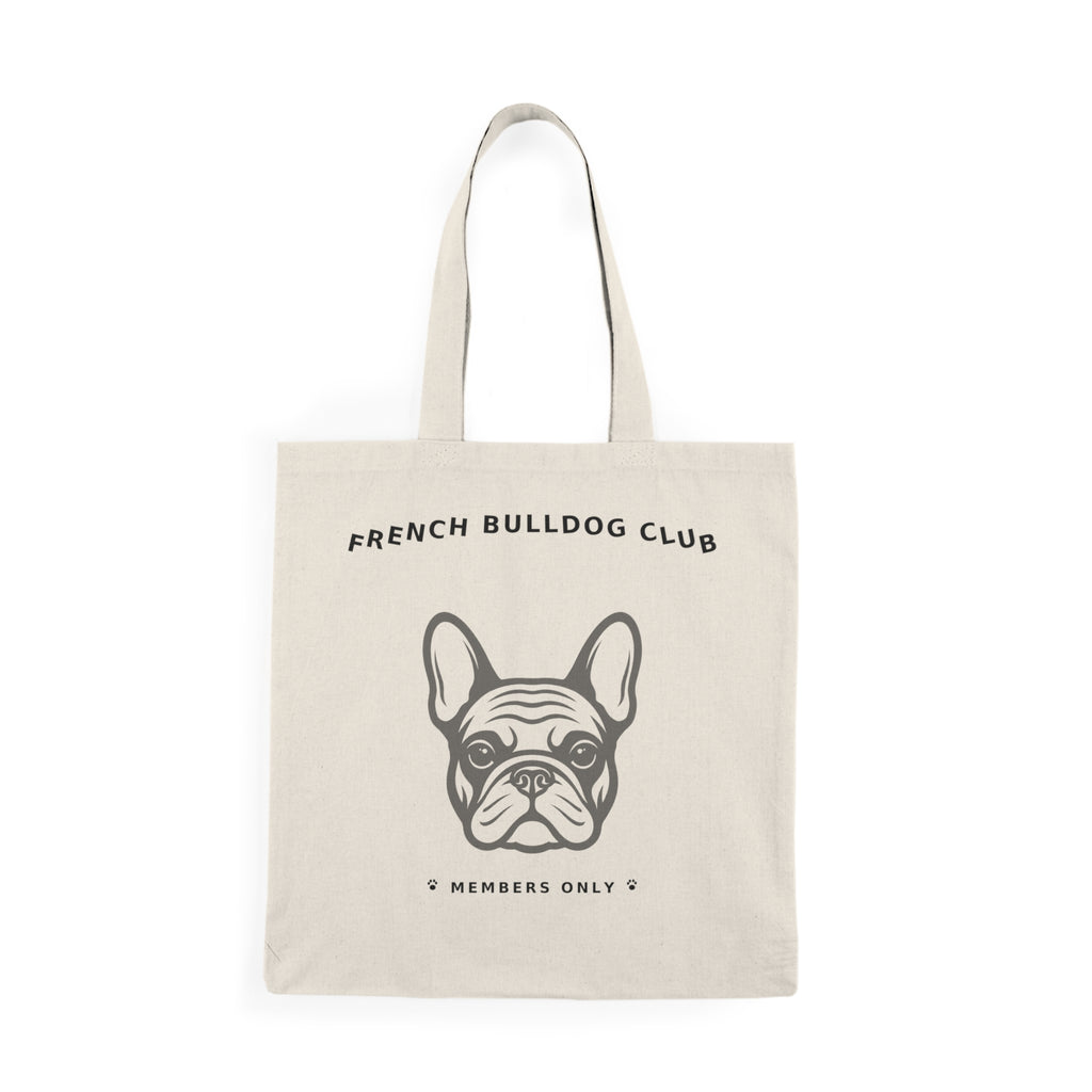 French Bulldog Club Natural Tote Bag
