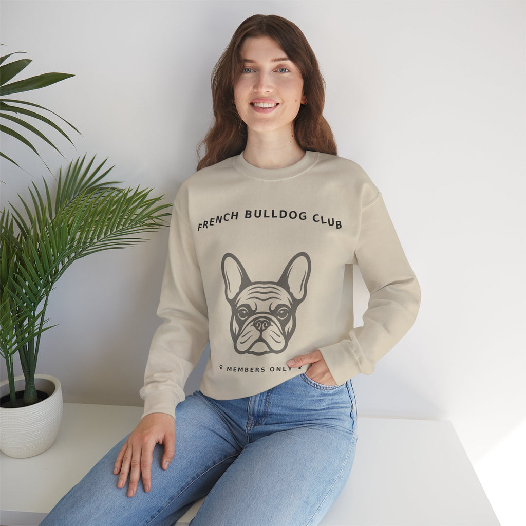 French Bulldog Club Crewneck Sweatshirt
