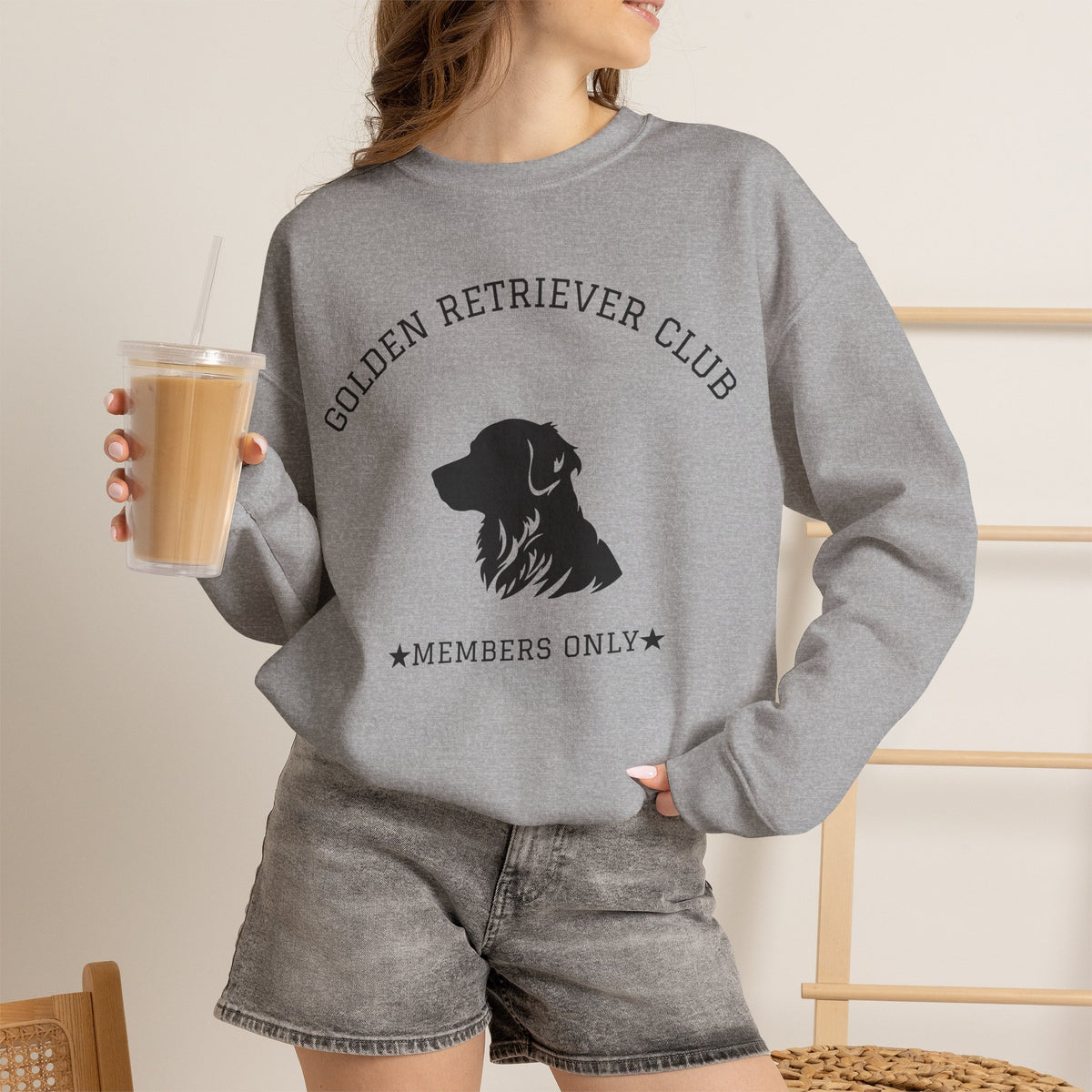 Golden Retriever Club Crewneck Sweatshirt