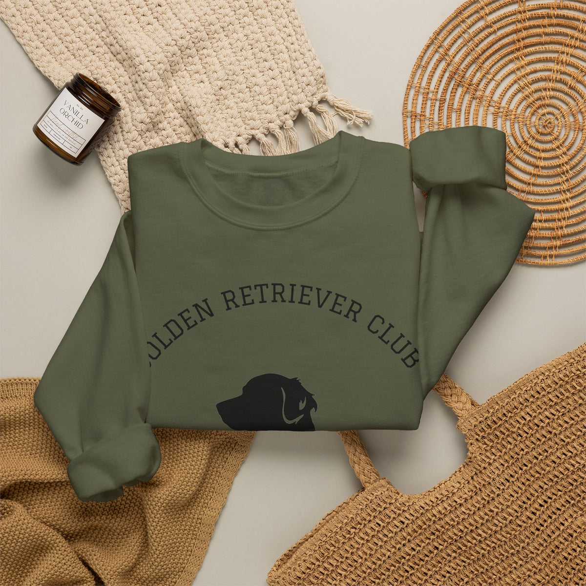 Golden Retriever Club Crewneck Sweatshirt