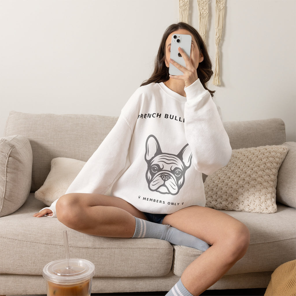 French Bulldog Club Crewneck Sweatshirt