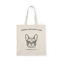 French Bulldog Club Natural Tote Bag