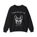 French Bulldog Club Crewneck Sweatshirt — Black Edition