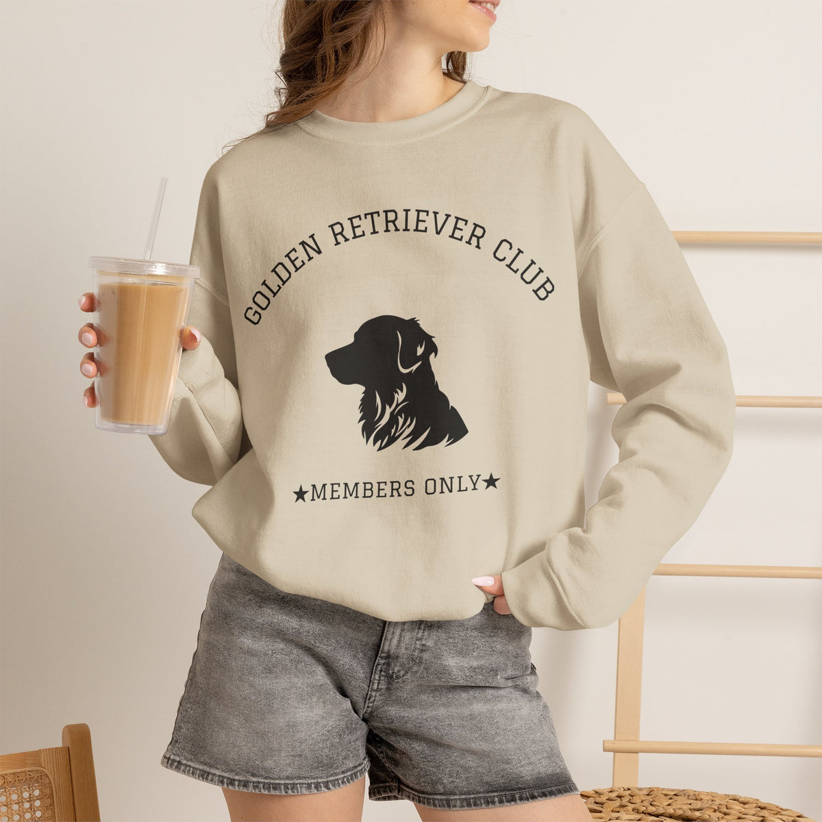 Golden Retriever Club Crewneck Sweatshirt