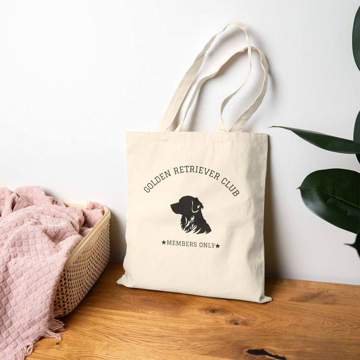 Golden Retriever Club Tote Bag