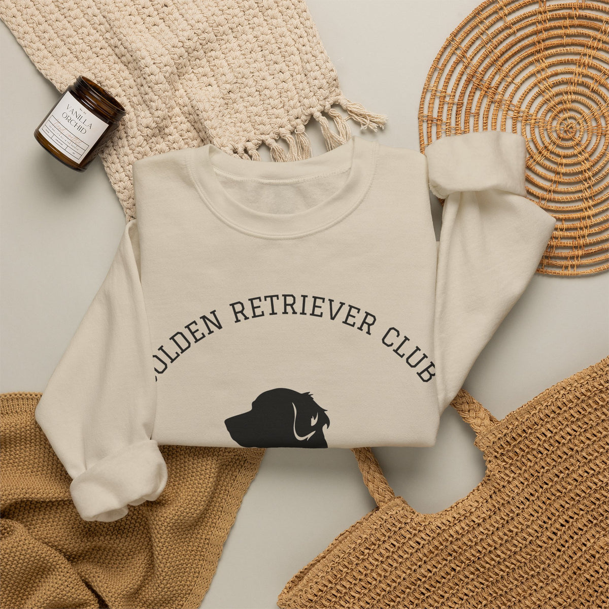 Golden Retriever Club Crewneck Sweatshirt