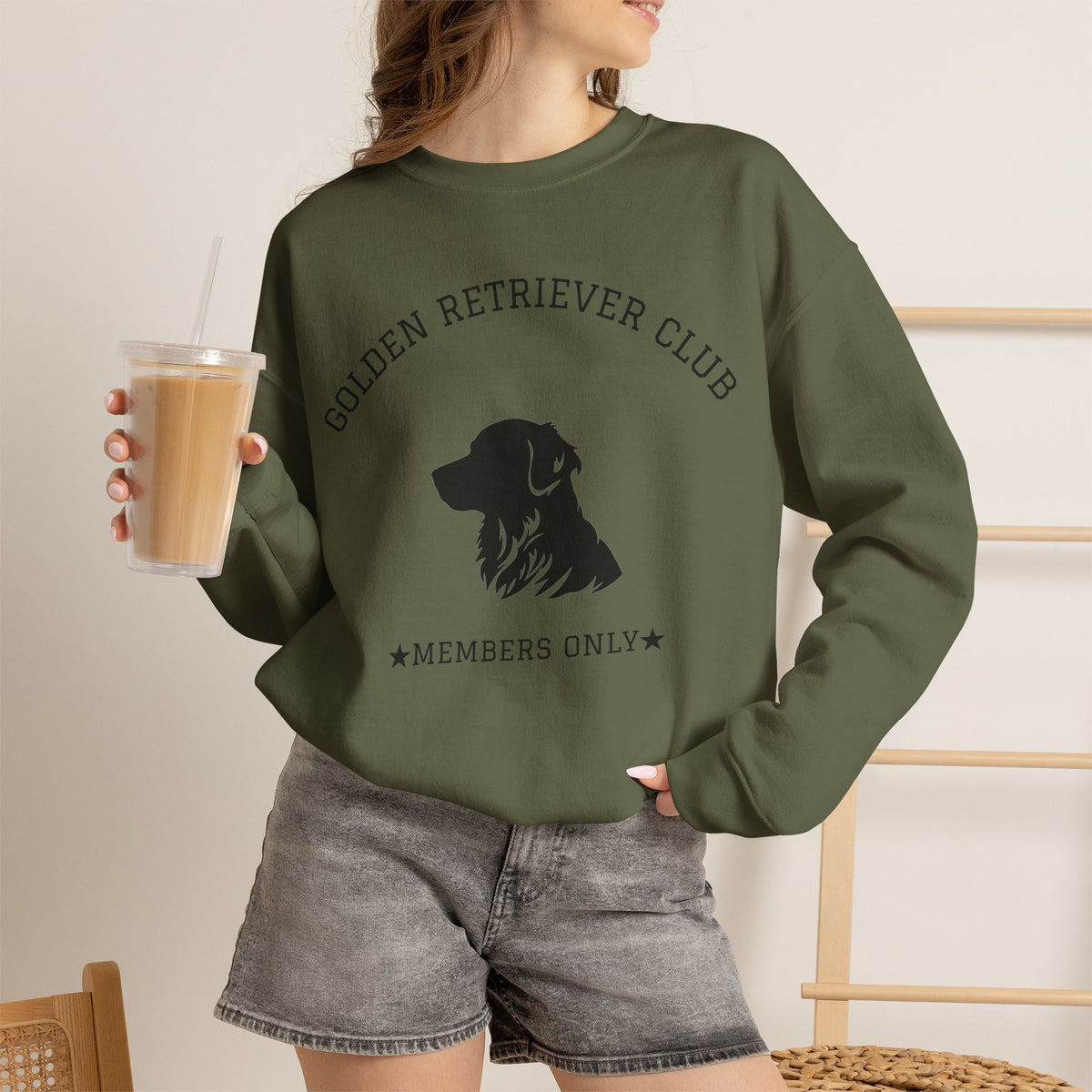 Golden Retriever Club Crewneck Sweatshirt