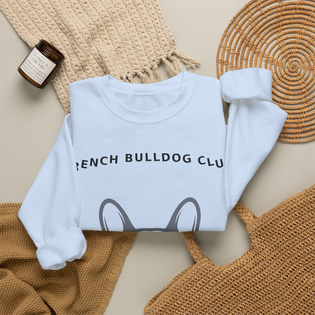 French Bulldog Club Crewneck Sweatshirt
