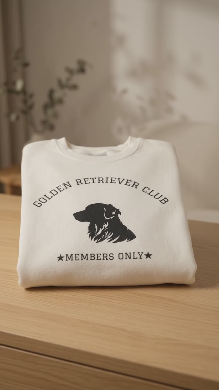 Golden Retriever Club Crewneck Sweatshirt