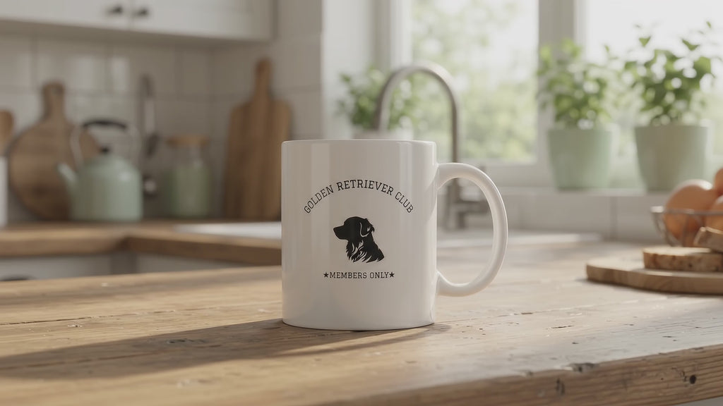 Golden Retriever Club Mug – 11 oz